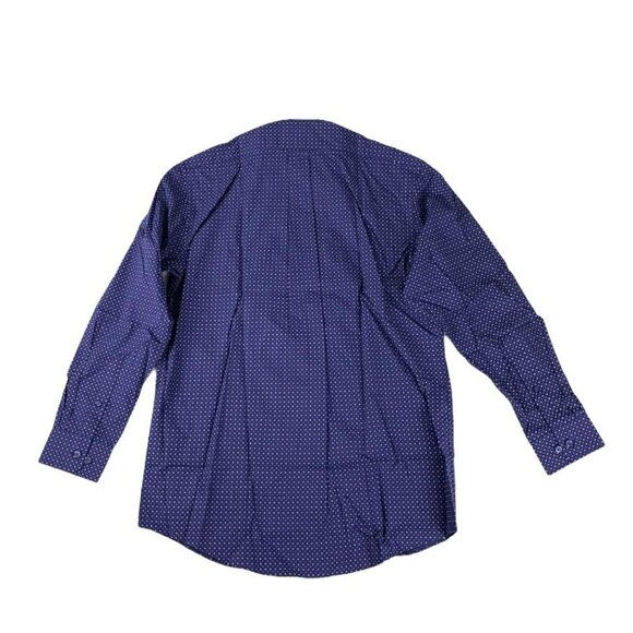 Buttoned Down Classic Fit Long Sleeve Men's Button-Down Shirt Dark Blue - Picture 2 of 11